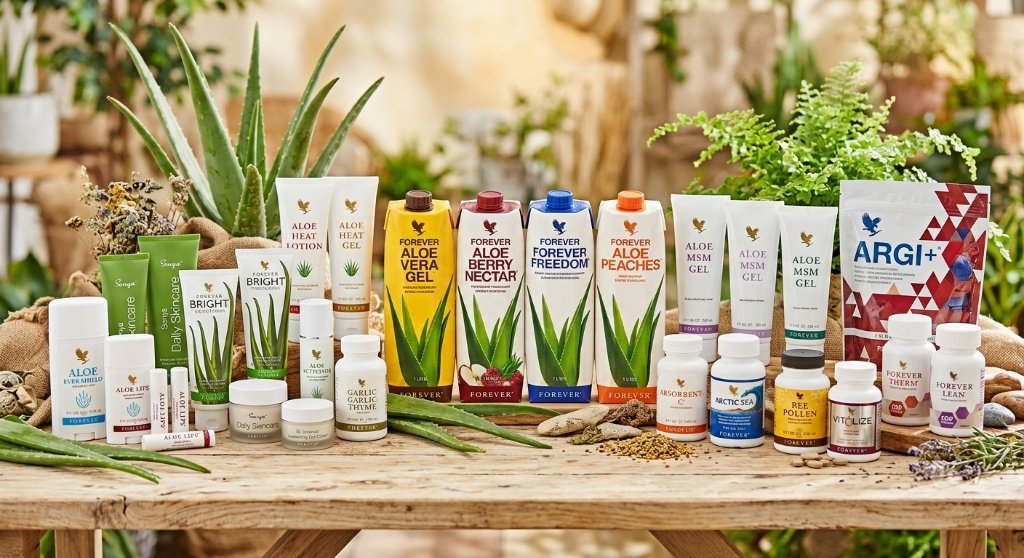Champs d'Aloe Vera Forever